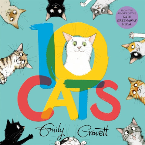 10 Cats : A chaotic colourful counting book-9781509857371