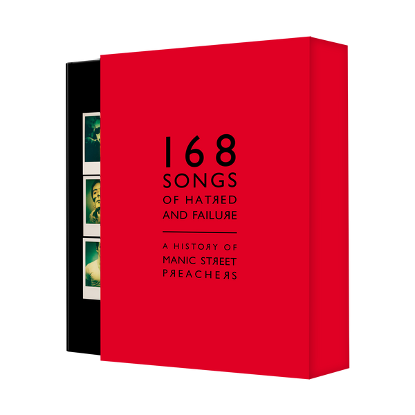 SIGNED RECORD STORE EDITION (SLIPCASE) 168 Songs of Hatred and Failure: A History of the Manic Street Preachers
