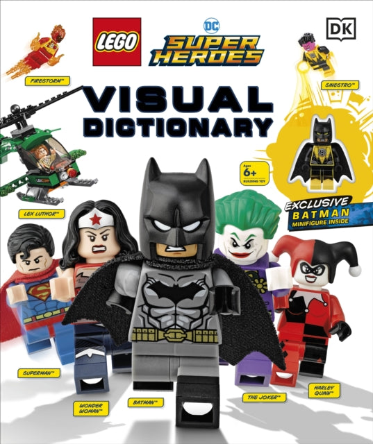LEGO DC Comics Super Heroes Visual Dictionary : With Exclusive Yellow Lantern Batman Minifigure-9780241320037