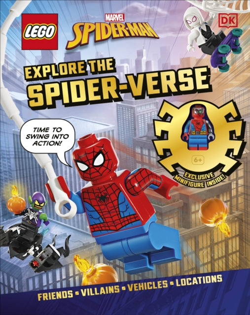 LEGO Marvel Spider-Man Explore the Spider-Verse : With Exclusive LEGO Spider-Man Minifigure-9780241716540