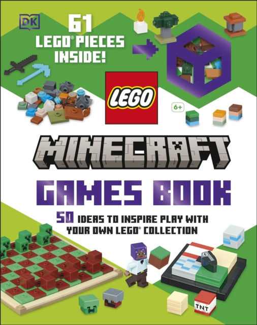 LEGO Minecraft Games Book : 50 Fun Ideas to Play with Your LEGO Collection!-9780241719336