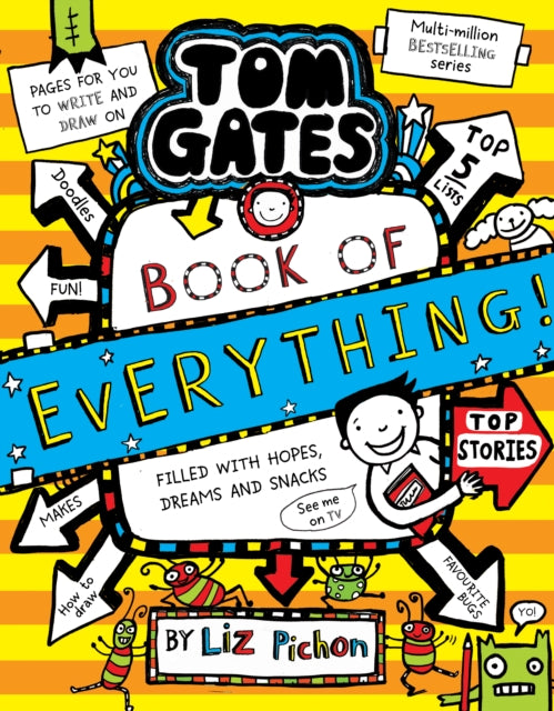 Tom Gates: Book of Everything PB-9780702339431