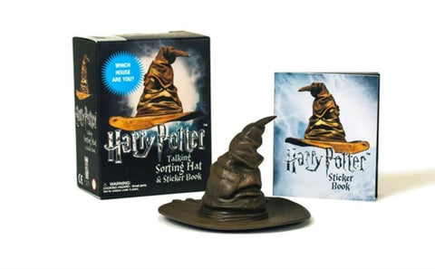 Harry Potter Talking Sorting Hat and Sticker Book : Which House are You?-9780762461769