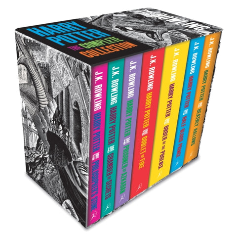 Harry Potter Boxed Set: The Complete Collection (Adult Paperback)-9781408898659
