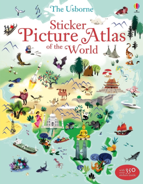 Sticker Picture Atlas of the World-9781409550013