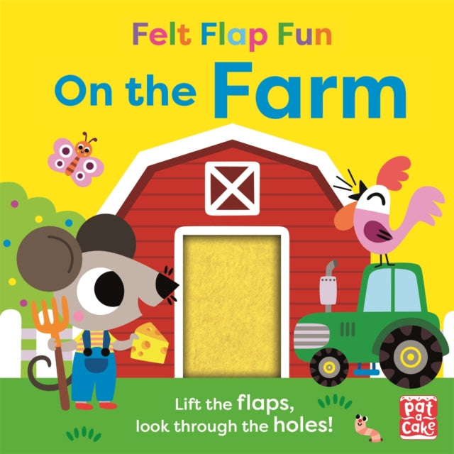 Felt Flap Fun: On the Farm : Board book with felt flaps-9781526383594