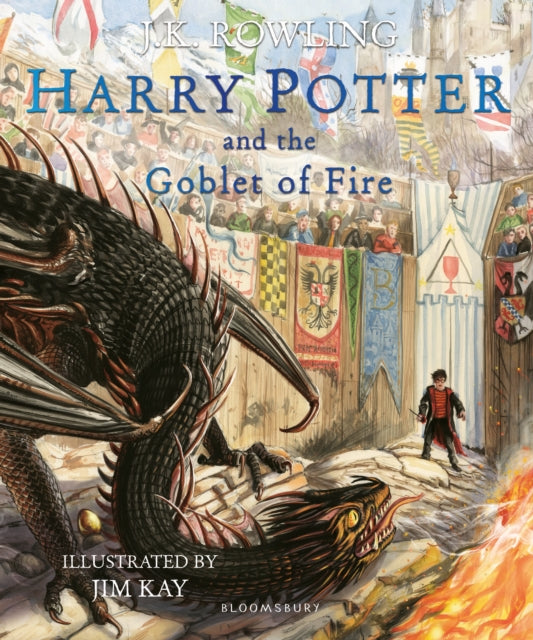 Harry Potter and the Goblet of Fire : Illustrated Edition-9781526679864