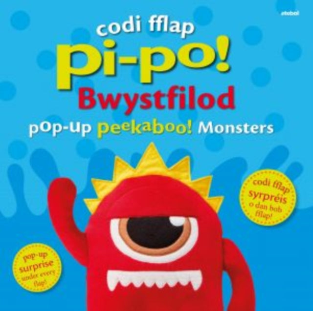 Codi Fflap Pi-Po! Bwystfilod / Pop-Up Peekaboo! Monsters-9781801062909