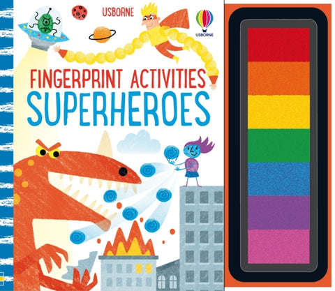 Fingerprint Activities Superheroes-9781803705101