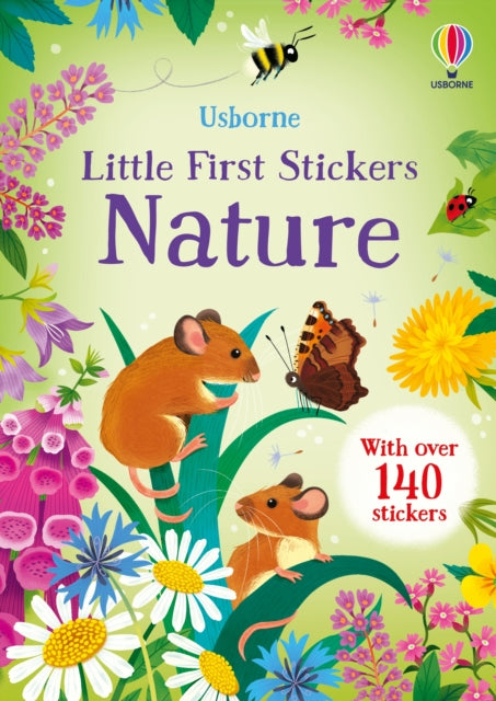 Little First Stickers Nature-9781805071143