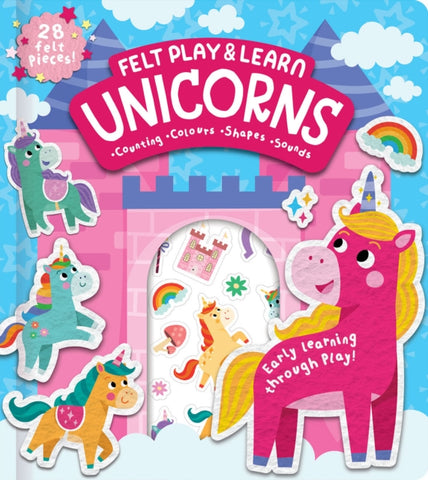 Felt Play & Learn Unicorns-9781835550199