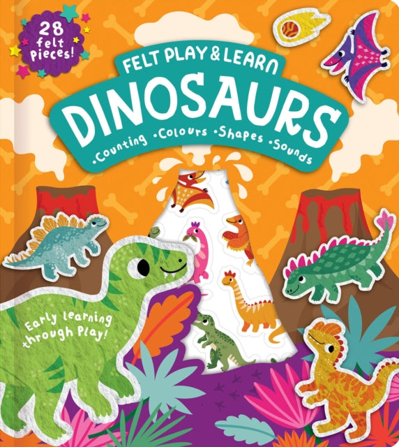 Felt Play & Learn Dinosaurs-9781835550212