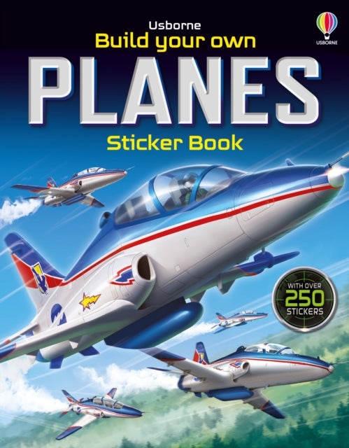 Build Your Own Planes Sticker Book-9781836042808