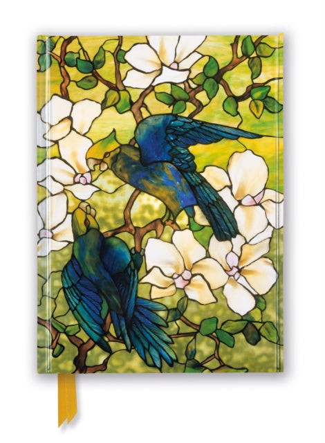 Louis Comfort Tiffany: Hibiscus and Parrots, c. 1910–20 (Foiled Journal)-9781839648526