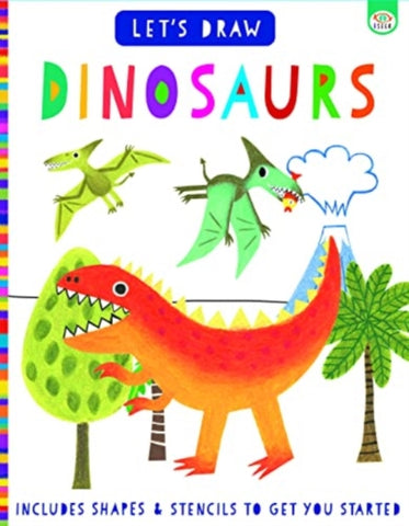Let's Draw Dinosaurs-9781914598982
