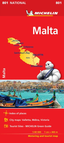 Malta National Map 801-9782067229037