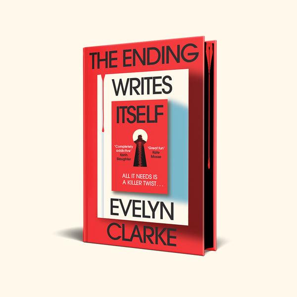 The Ending Writes Itself - SIGNED INDIE EXCLUSIVE COPY with beautiful sprayed edge