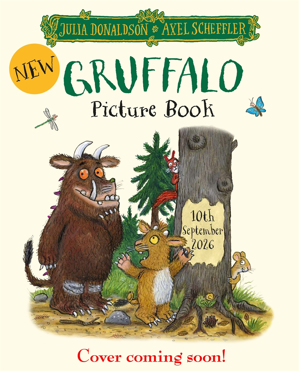 New Gruffalo Picture Book (Title To Be Announced) - PRE-ORDER FOR 10/9/26