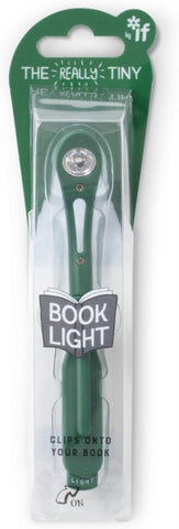 Really Tiny Book Light - Forest Green-5035393051204
