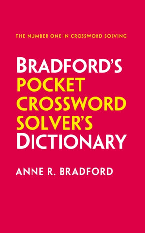 Collins Bradford's Pocket Crossword Solver's Dictionary : Over 125,000 Solutions in an A-Z Format-9780008248826