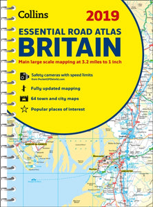 2019 Collins Essential Road Atlas Britain-9780008272708