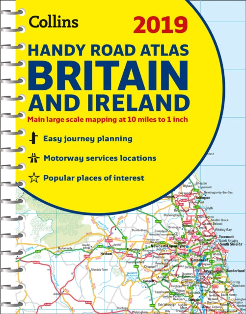 2019 Collins Handy Road Atlas Britain-9780008276409