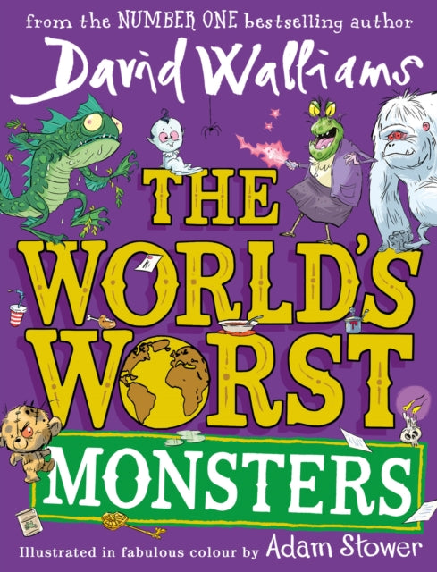 SIGNED The World's Worst Monsters-9780008305819