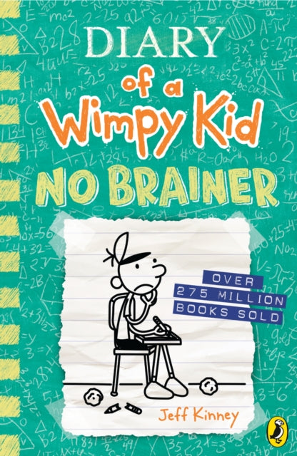 Diary of a Wimpy Kid: No Brainer (Book 18)-9780241583135