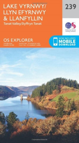 Lake Vyrnwy and Llanfyllin, Tanat Valley-9780319244326