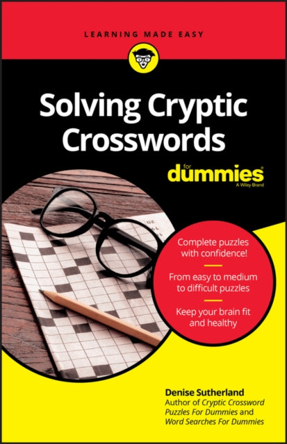 Solving Cryptic Crosswords For Dummies-9780730384700