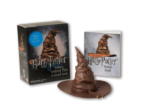 Harry Potter Talking Sorting Hat and Sticker Book : Which House are You?-9780762461769