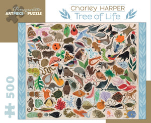 Charley Harper Tree of Life 500-Piece Jigsaw Puzzle-9780764961960