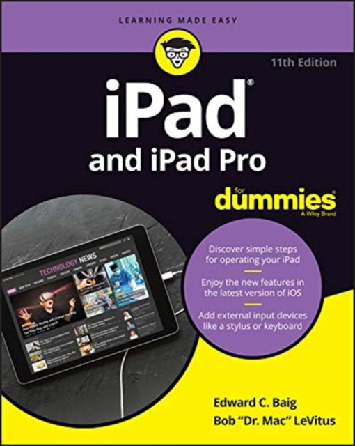 iPad and iPad Pro For Dummies-9781119607977