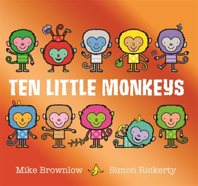 Ten Little Monkeys-9781408355893