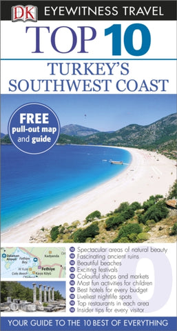 DK Eyewitness Top 10 Travel Guide: Turkey's Southwest Coast-9781409373544