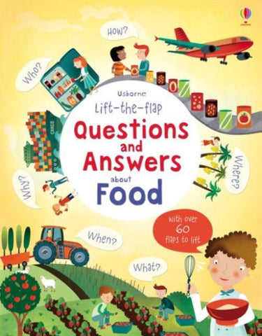 Lift-The-Flap Questions and Answers about Food-9781409598978