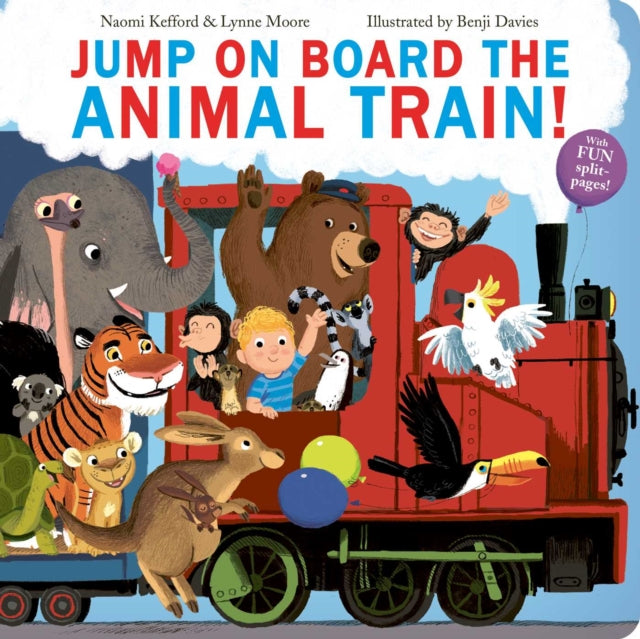 Jump On Board the Animal Train-9781471192845