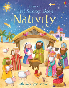 First Sticker Book Nativity-9781474919074