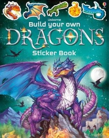 Build Your Own Dragons Sticker Book-9781474952118