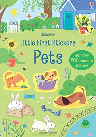 Little First Stickers Pets-9781474952248