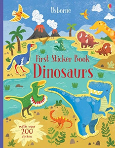 First Sticker Book Dinosaurs-9781474968263