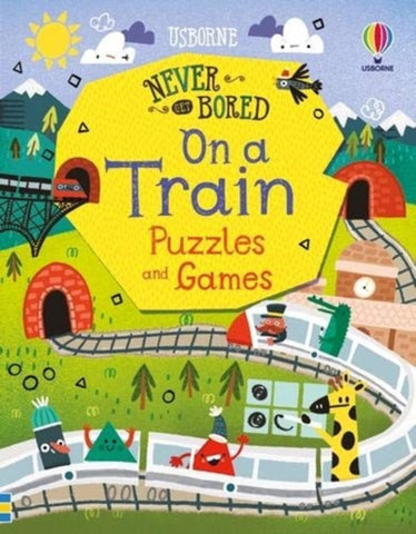 Never Get Bored on a Train Puzzles & Games-9781474985475