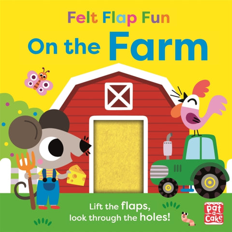 Felt Flap Fun: On the Farm : Board book with felt flaps-9781526383594