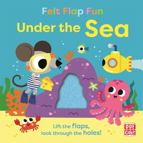 Felt Flap Fun: Under the Sea : Board book with felt flaps-9781526383600