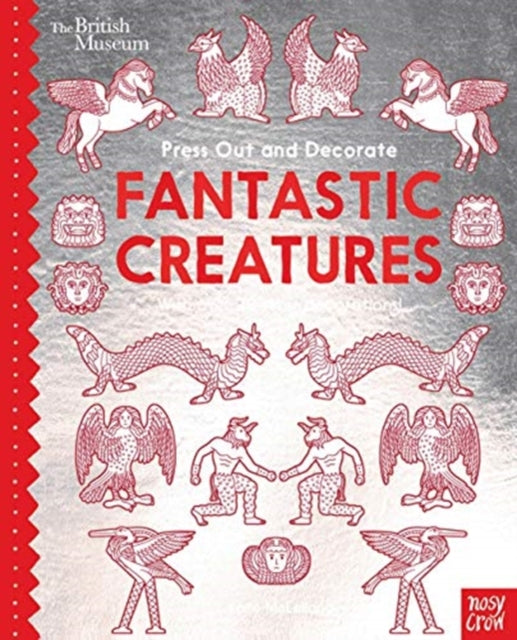 British Museum Press Out and Decorate: Fantastic Creatures-9781788008457