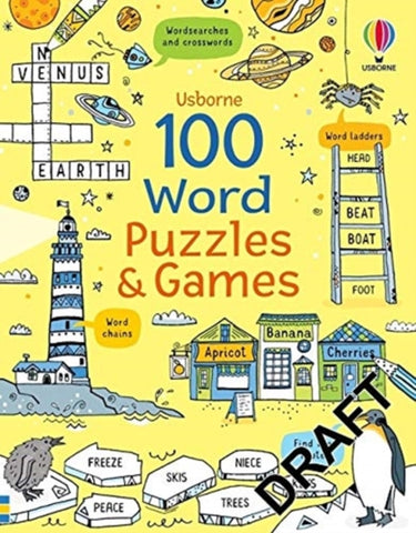 100 Word Puzzles and Games-9781801311335