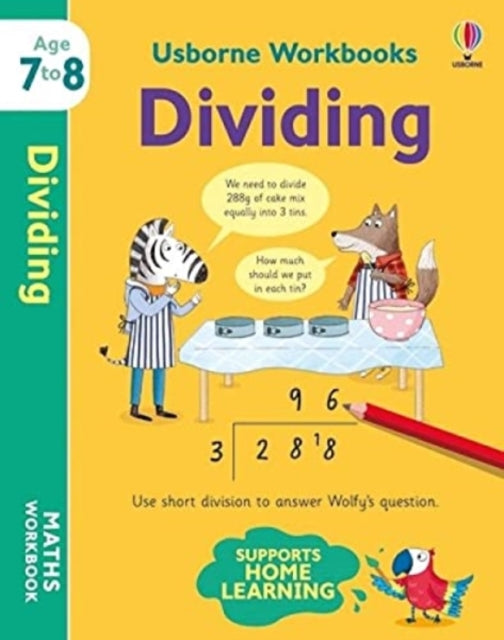 Usborne Workbooks Dividing 7-8-9781801313537