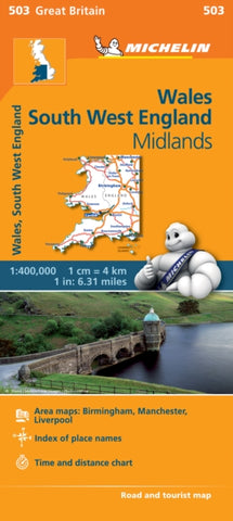 Wales, the Midlands, South West England-9782067183308