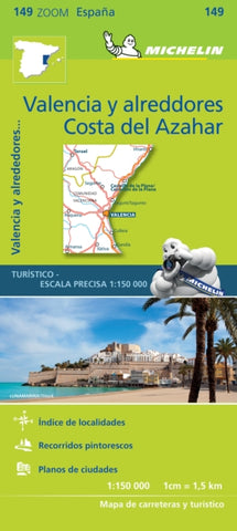 Valencia Costa del Azahar Zoom Map 149-9782067218253